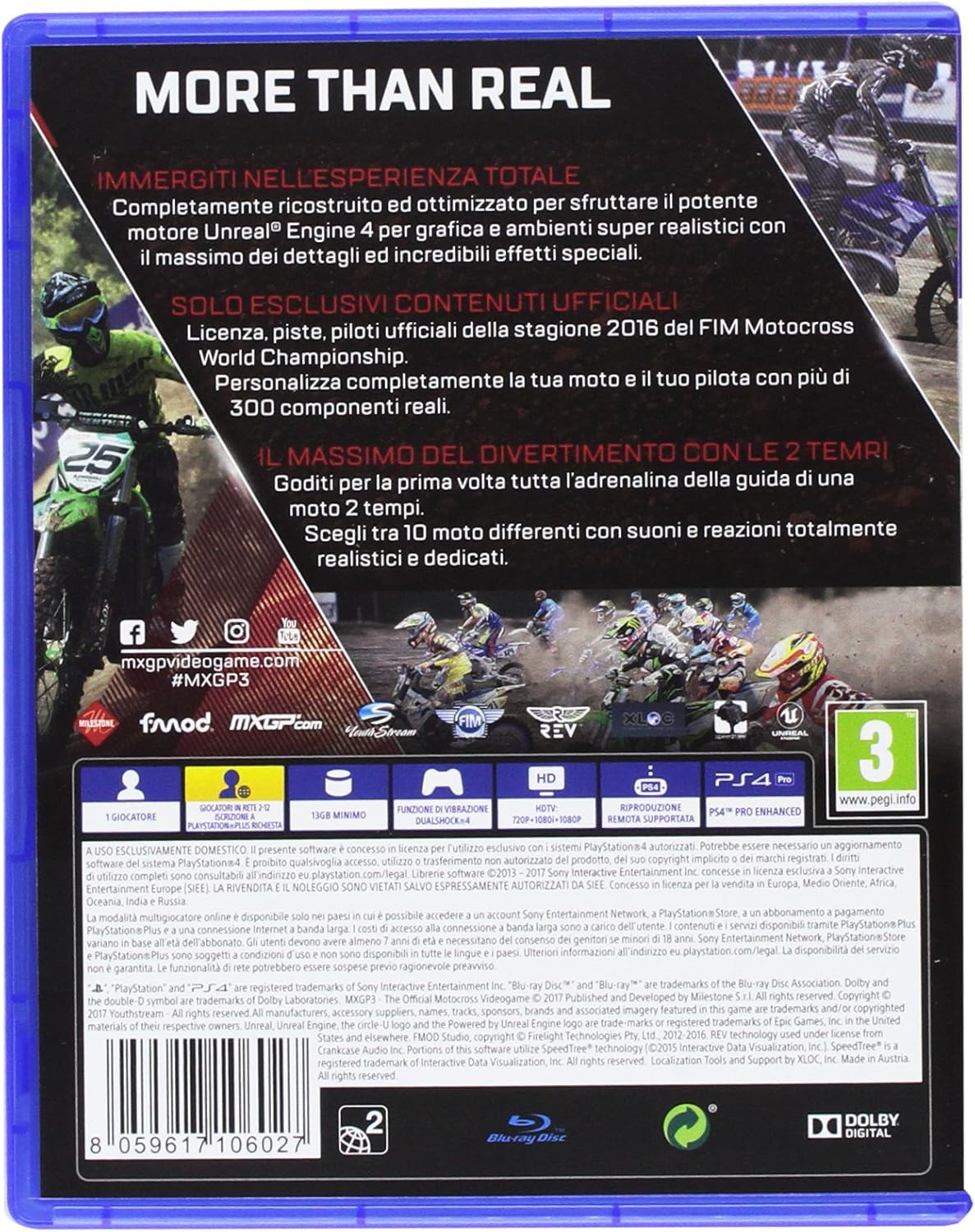 MXGP 3: The Official Motocross Videogame - PlayStation 4