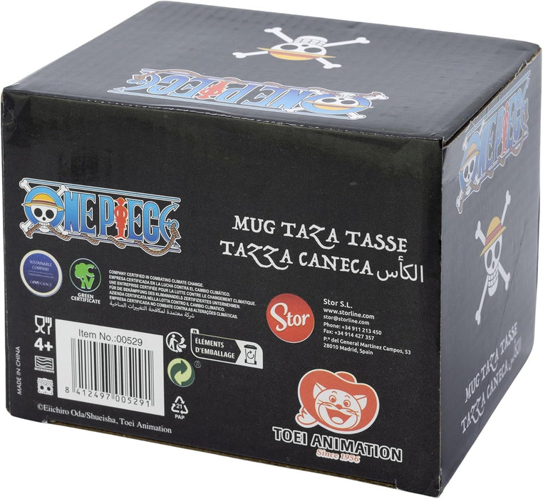 Stor One Piece Keramik-Frühstückstasse, 400 ml