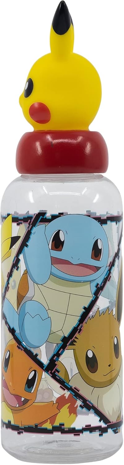 BOTTIGLIA FIGURINE 3D POKEMON 560 ML Stor