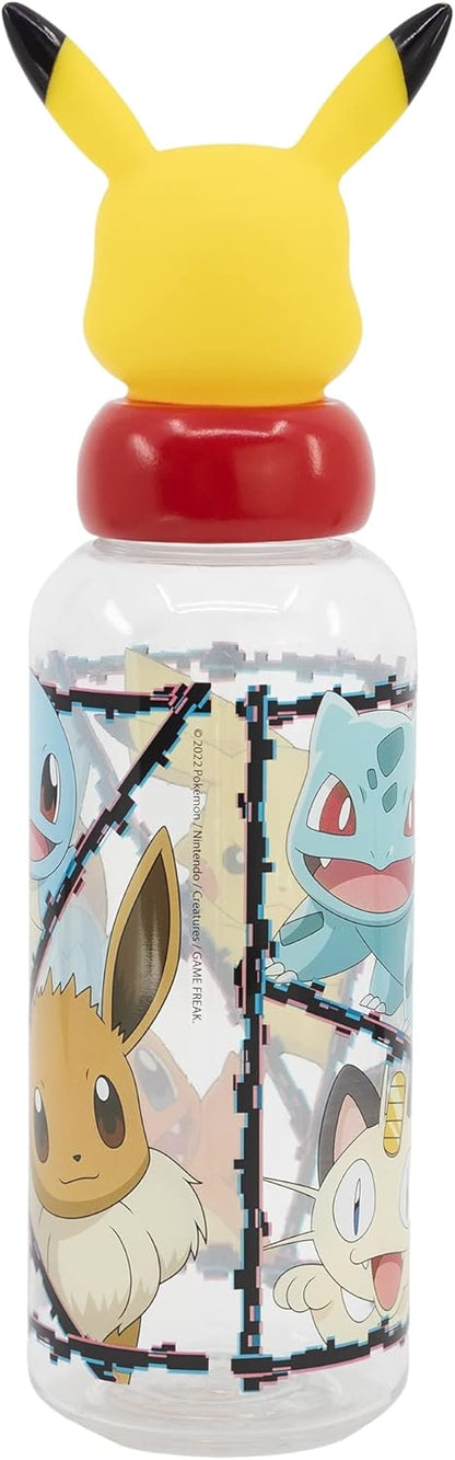 BOTTIGLIA FIGURINE 3D POKEMON 560 ML Stor