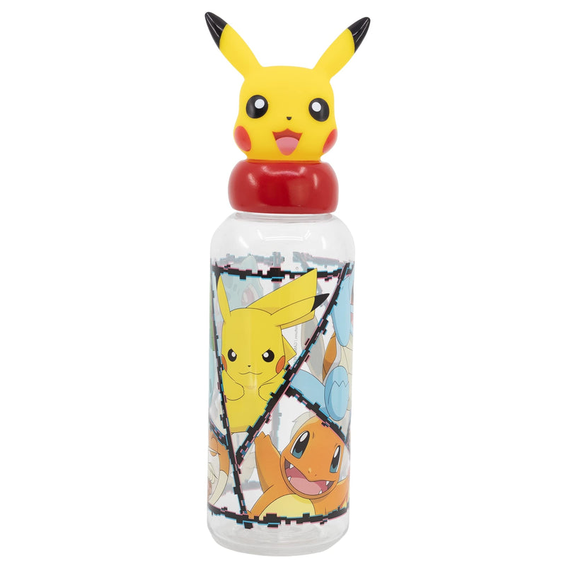 BOTTIGLIA FIGURINE 3D POKEMON 560 ML Stor