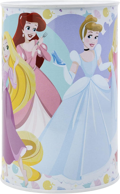 Princess Metallic Piggy Bank for kids, Ideal for Saving Coins And Cash