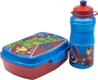 Gift Set 2 In 1 Portamerenda + Borraccia Marvel Avengers