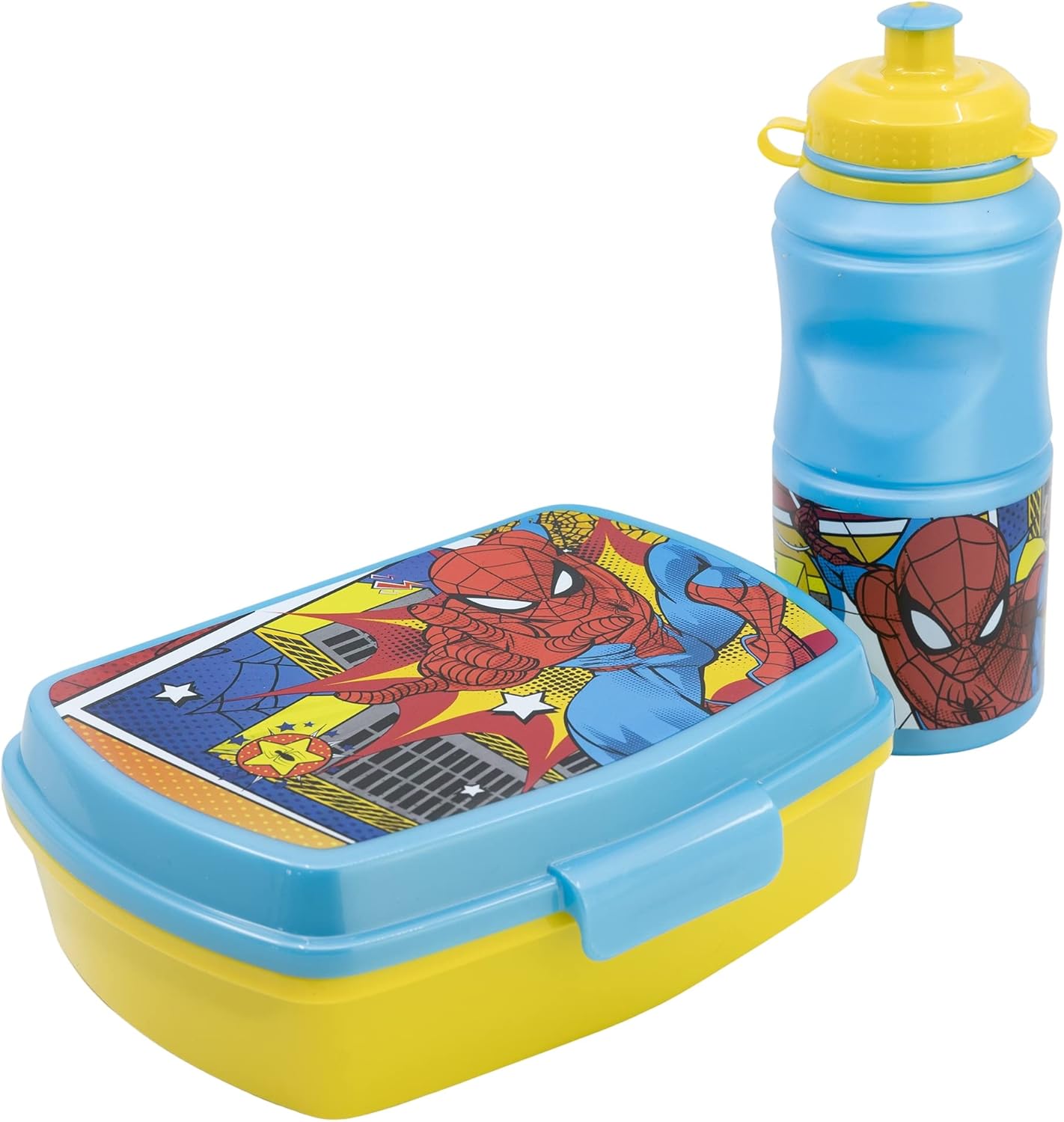 Gift Set 2 In 1 Portamerenda + Borraccia Spider-Man