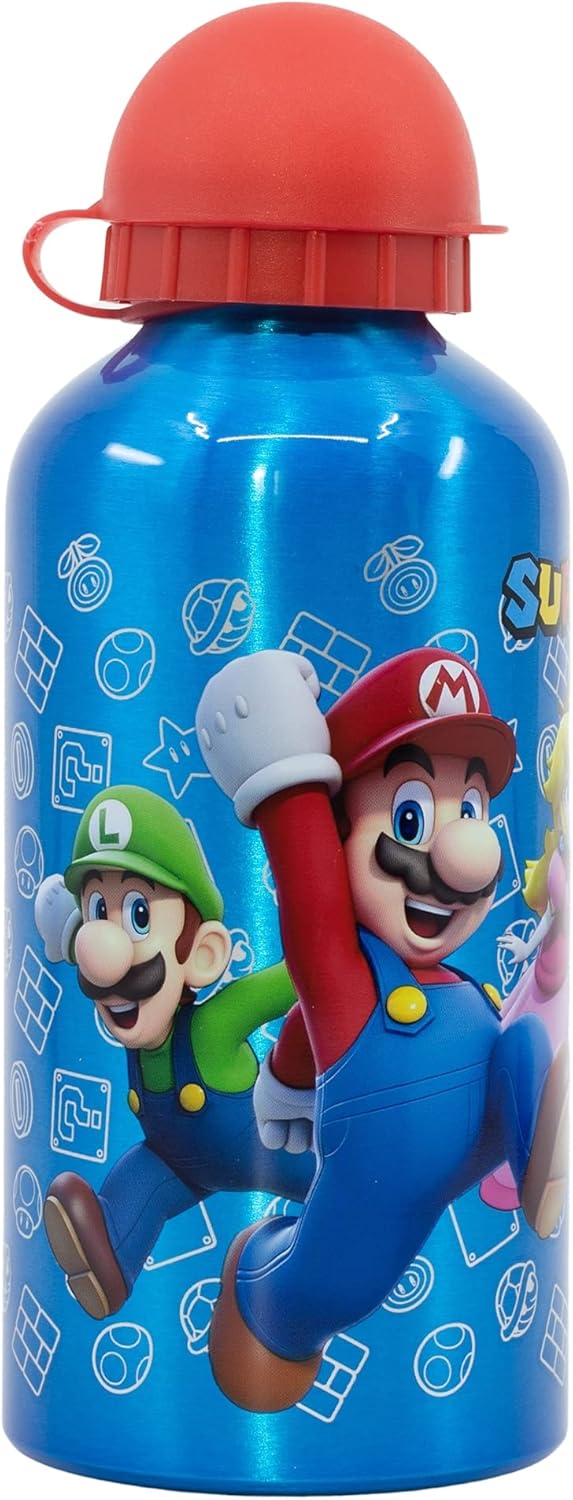 Borraccia Metallica Super Mario