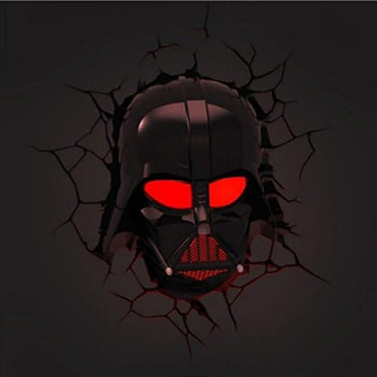 Lampada Da Muro 3D Star Wars Darth Vader