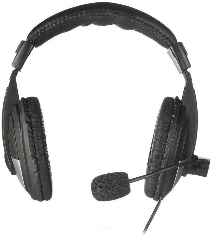 NGS MSX9 PRO - Cuffia con Archetto Imbottito, con Controllo del Volume Fino a 20 Hz, con Microfono e Connessione JACK 3.5MM