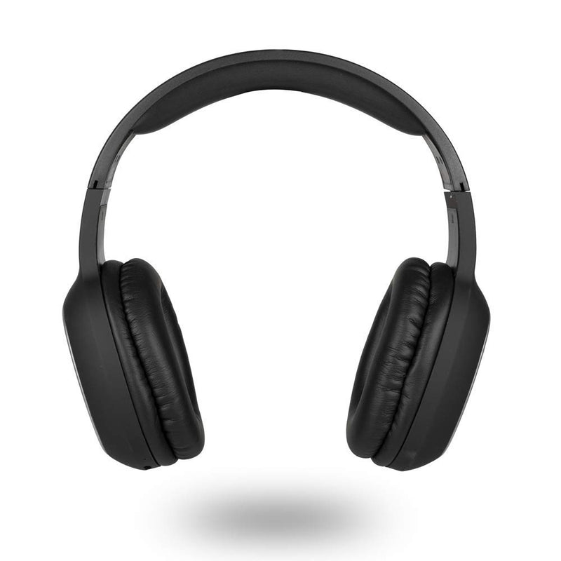 NGS ARTICA Pride Black- Cuffie Senza Fili, Compatibili con Tecnologia Bluetooth, con Microfono, 7 Ore di Durata della Batteria, 20 Hz, Nero