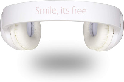 NGS ARTICA PRIDE WHITE- Cuffie Senza fili, Compatibili con Tecnologia Bluetooth, con Microfono, 7 Ore di Durata della Batteria, 20 Hz, Colore Bianco
