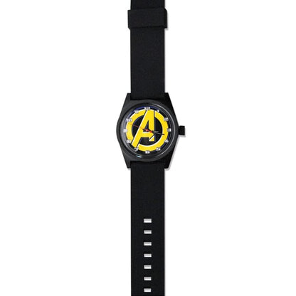 Orologio Da Polso Analogico Marvel Avengers Logo Giallo