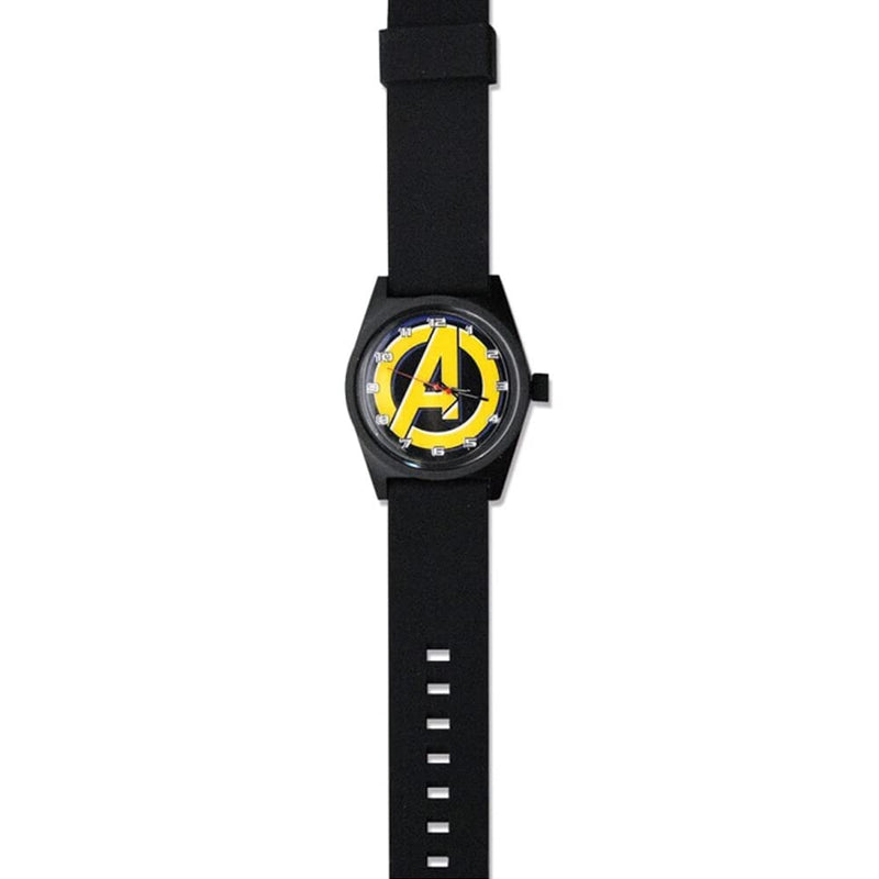 Orologio Da Polso Analogico Marvel Avengers Logo Giallo