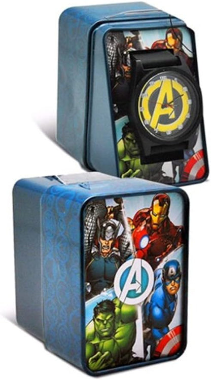 Orologio Da Polso Analogico Marvel Avengers Logo Giallo