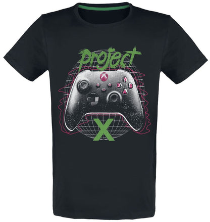 Xbox Controller - Project X Uomo T-Shirt Nero Regular