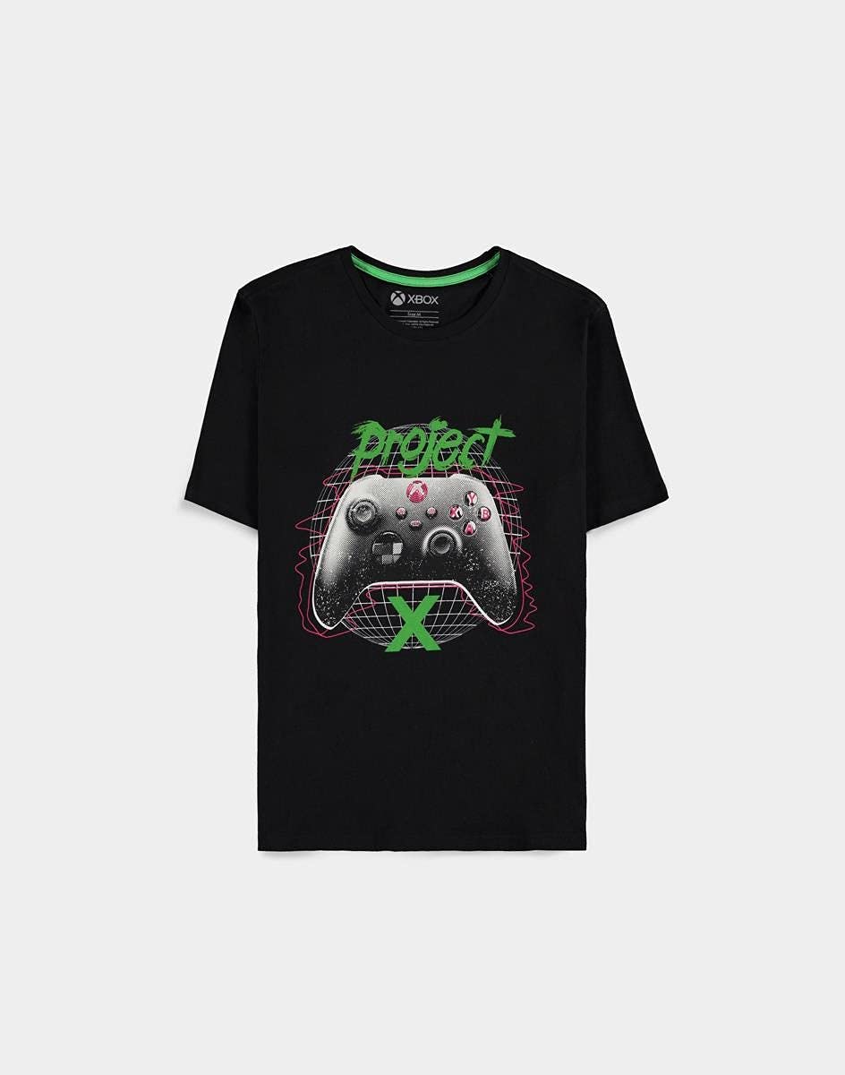 Xbox Controller - Project X Uomo T-Shirt Nero Regular