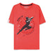 Marvel Ts854182chi Camicia Formale abbottonata Bebè, Rosso, XL maschietti