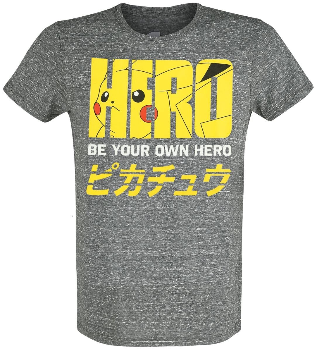 T-Shirt Pokemon Pikachu Pika Hero Uomo Xl
