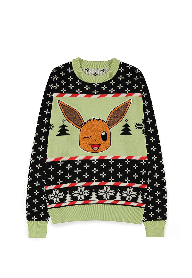Difuzed Pokemon - Herren Männer Jungen Christmas Weihnachten Pullover Jumper