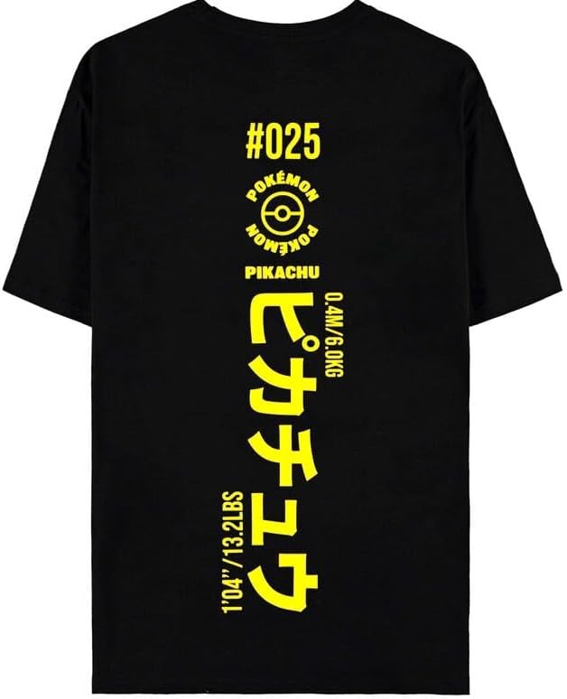 T-Shirt Pokemon Pikachu #025 Xxl