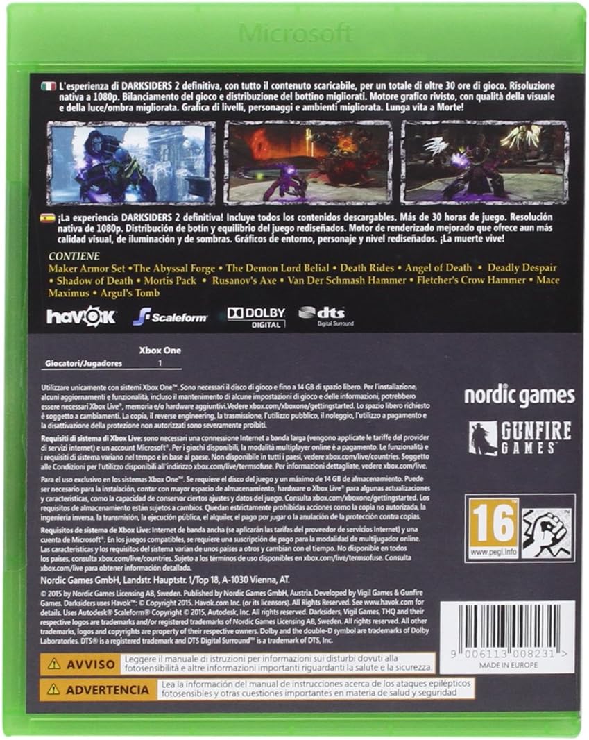 Darksiders Ii Deathinitive Edition