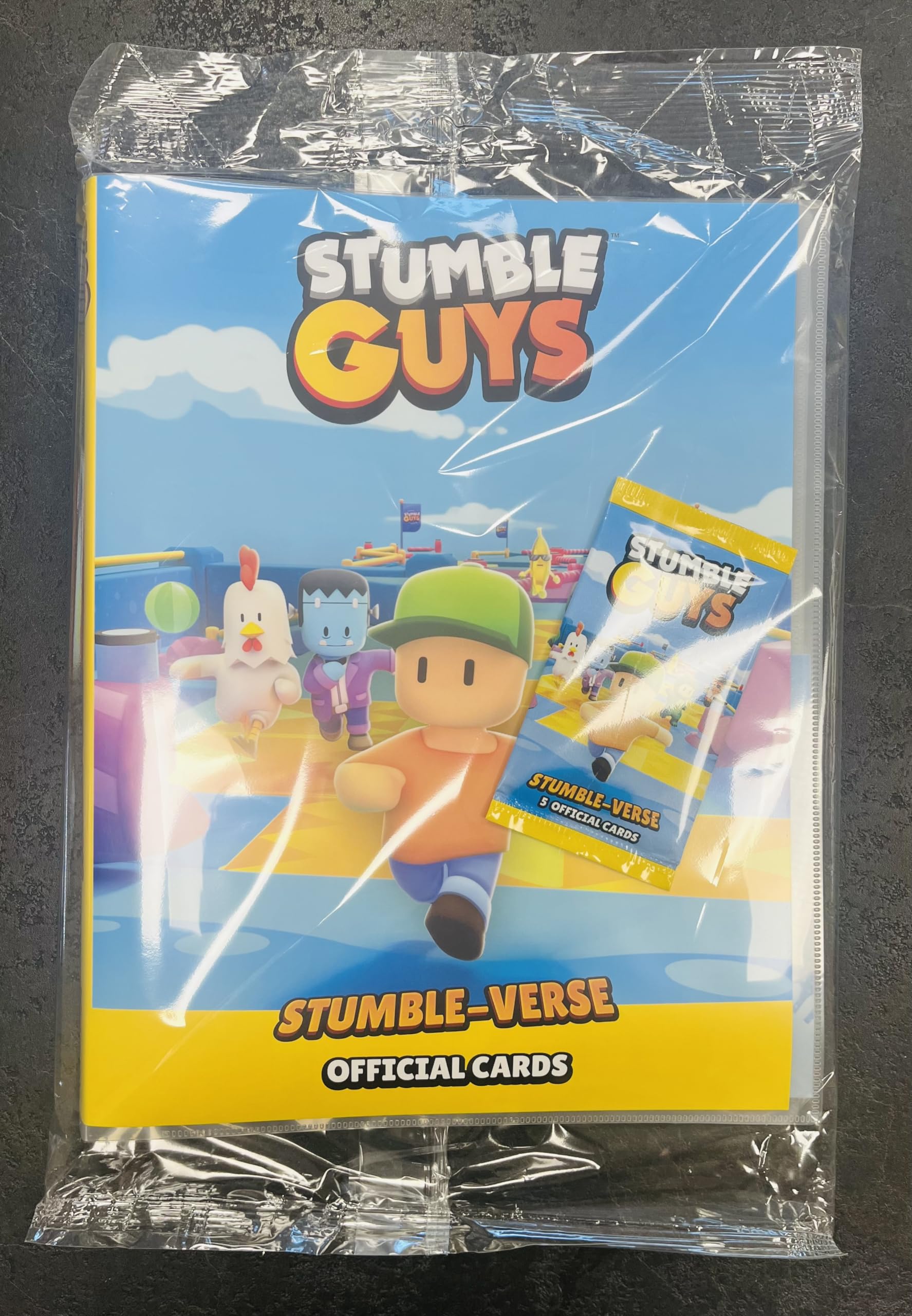 Stumble Guys Card Stumble-Verse Raccoglitore+1Busta+Magazine