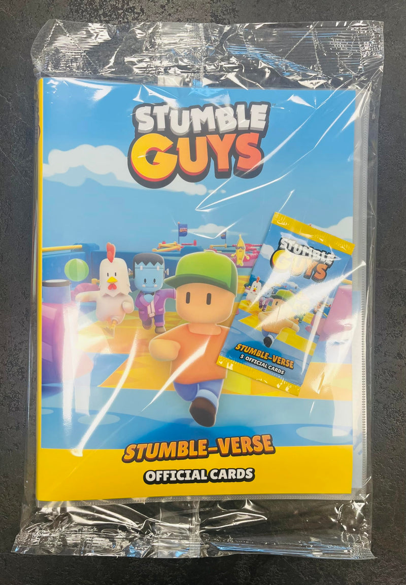 Stumble Guys Card Stumble-Verse Raccoglitore+1Busta+Magazine