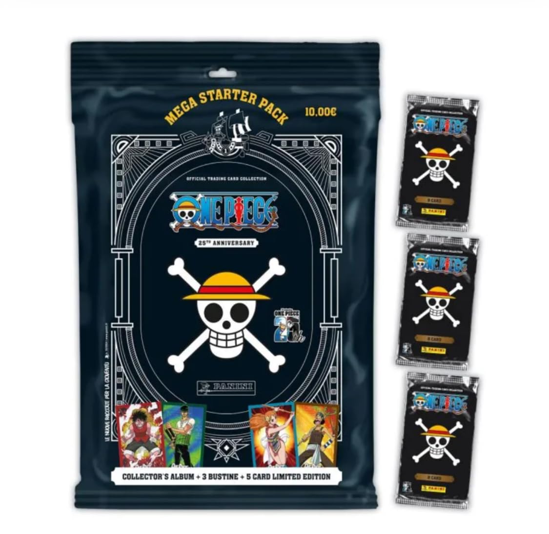 Panini Card One Piece 25Th Starter Set