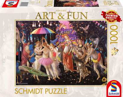 Schmidt Art & Fun Markus Binz: La Primavera 2024 (1000 Teile), 58528