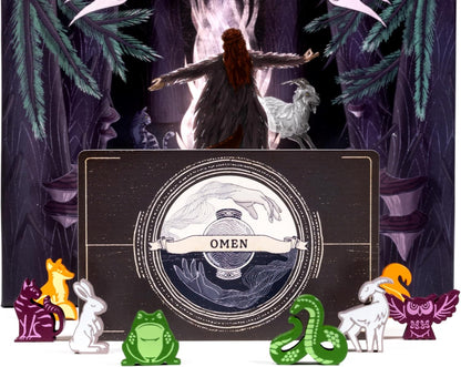Mindclash Games Septima - Shapeshifting & Omens Expansion | Transform into Animal Forms & Face Omens | New Cards, Animal Tiles & Modular Gameplay