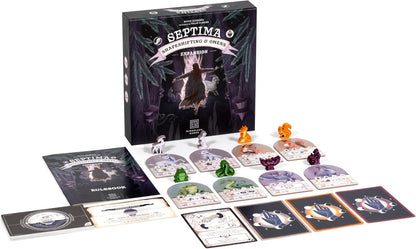 Mindclash Games Septima - Shapeshifting & Omens Expansion | Transform into Animal Forms & Face Omens | New Cards, Animal Tiles & Modular Gameplay