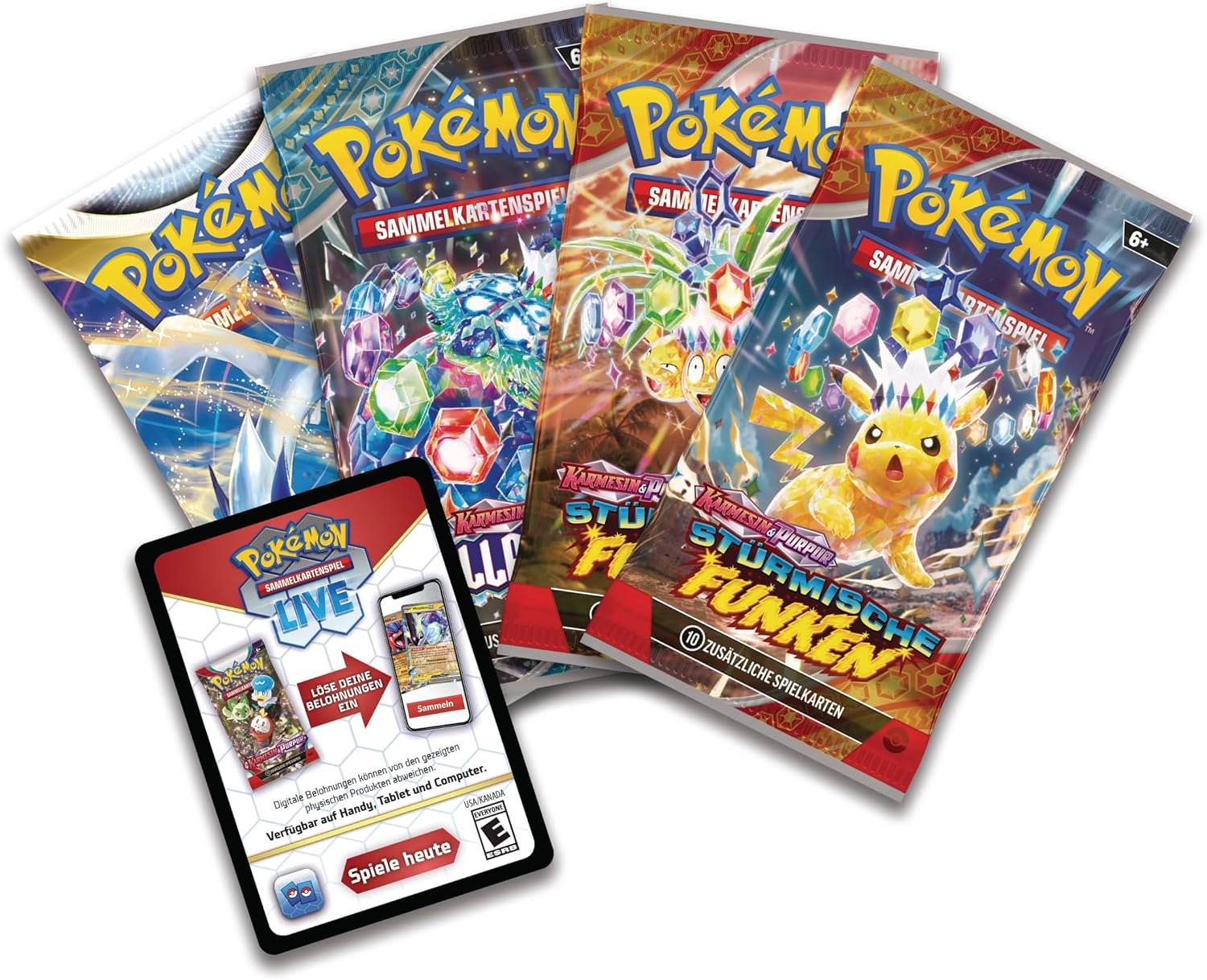 Pokémon - Trading Card Game: Blood Moon Ursaluna-ex Collection (1 Holographic Promo Card, 2 Holographic Cards, 1 Oversized Holographic Card & 4 Booster Packs)