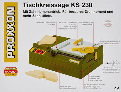 Proxxon - Tafelcirkelzaag Ks 230