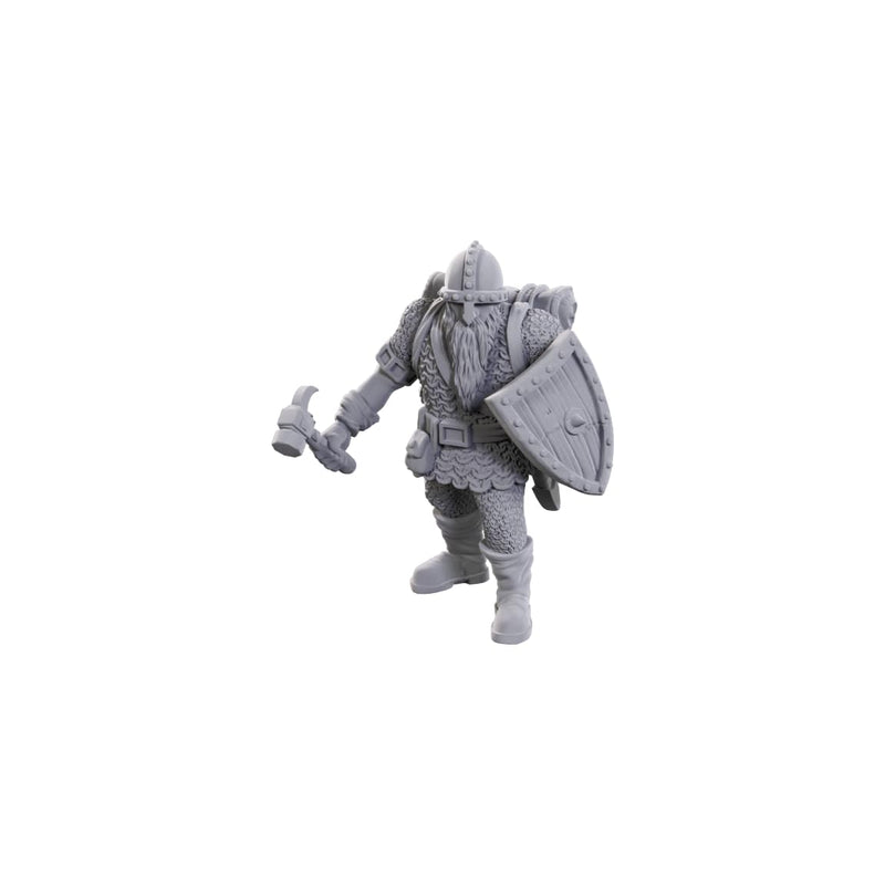 WizKids Dungeons & Dragons Nolzur's Marvelous Miniatures: Dwarves | Unpainted Miniatures | 50th Edition Anniversary
