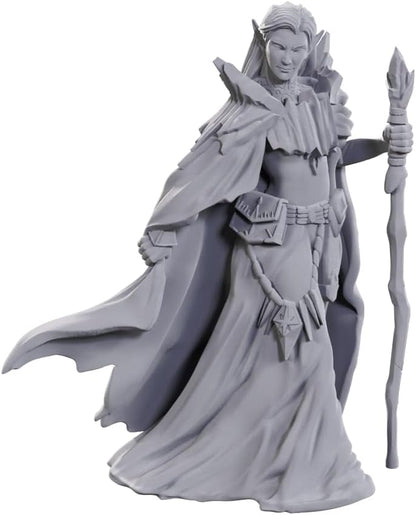 WizKids Dungeons & Dragons Nolzur's Marvelous Miniatures: Elves | Unpainted Miniatures | 50th Edition Anniversary