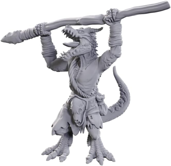 WizKids Dungeons & Dragons Nolzur's Marvelous Miniatures: Kobolds | Unpainted Miniatures | 50th Edition Anniversary