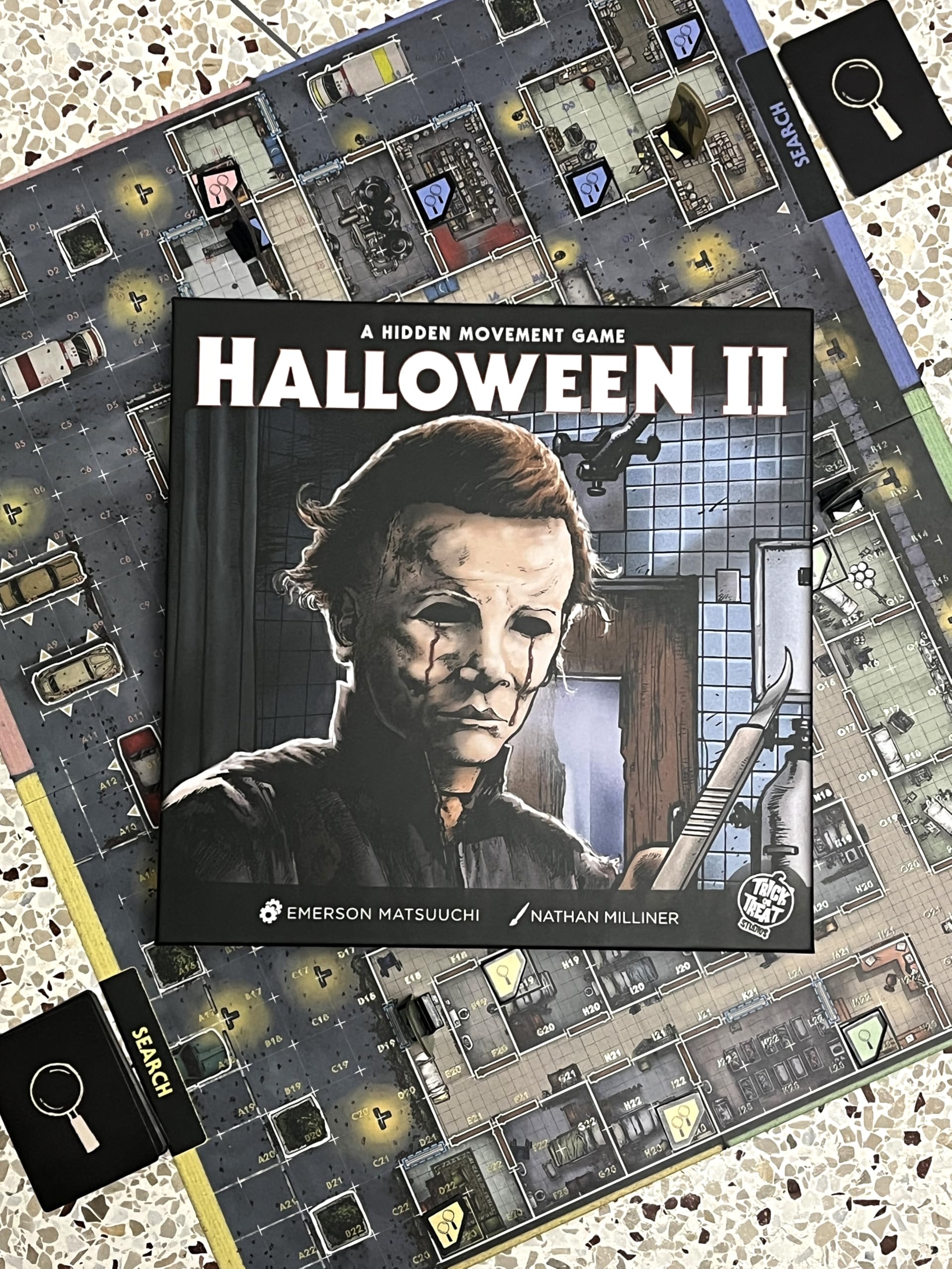 Trick Or Treat, Halloween 2 - Strategy Board Game - for 2 to 4 Players, Ages 14+