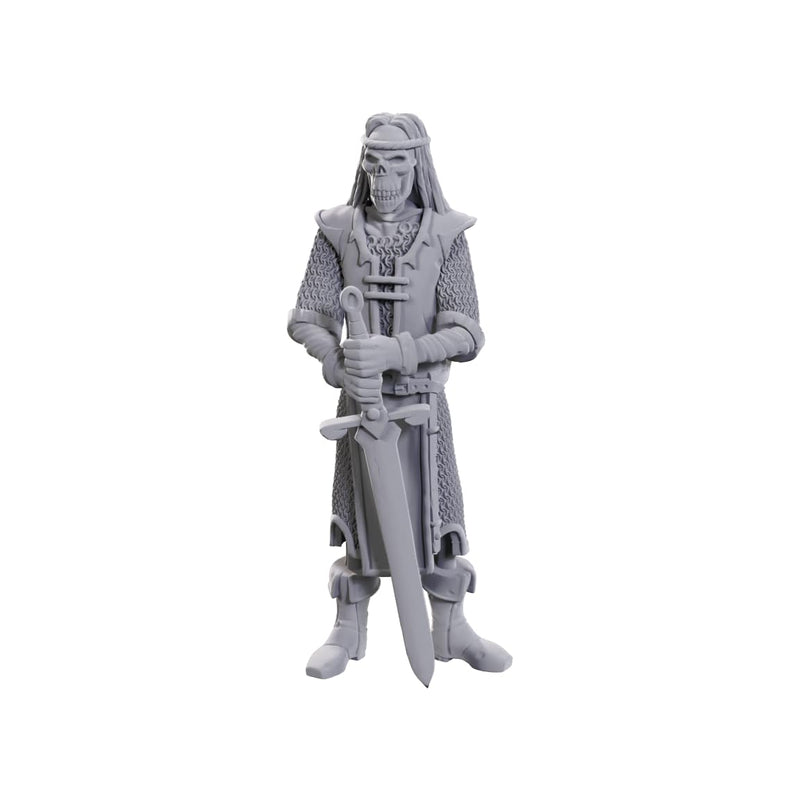 WizKids Dungeons & Dragons Nolzur's Marvelous Miniatures : Skeleton Knights | Unpainted Miniatures | 50th Edition Anniversary