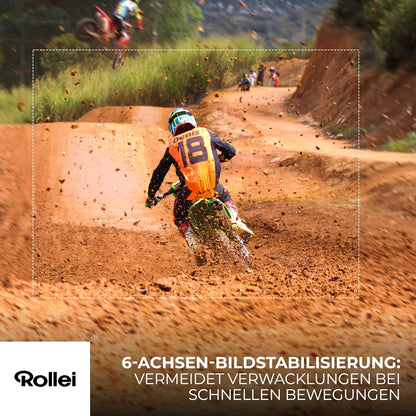 Rollei - Actioncam D6Pro 5K Ultra Hd