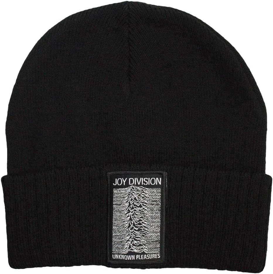 Joy Division Unknown Pleasures Beanie Hat One Size Black