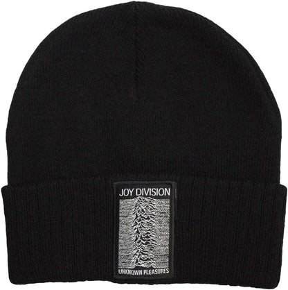 Joy Division Unknown Pleasures Beanie Hat One Size Black
