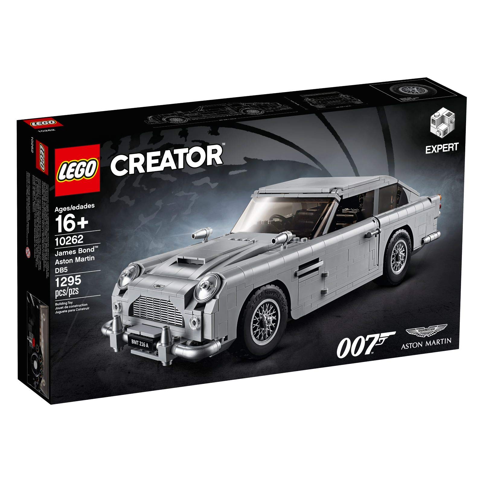 LEGO Creator 16 - 99 anni, 10262 Confidential James Bond Aston Martin Db5 Single