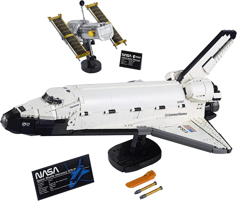 LEGO Icons NASA-Spaceshuttle "Discovery" Raumschiff, Rakete, Set für Erwachsene 10283 Single