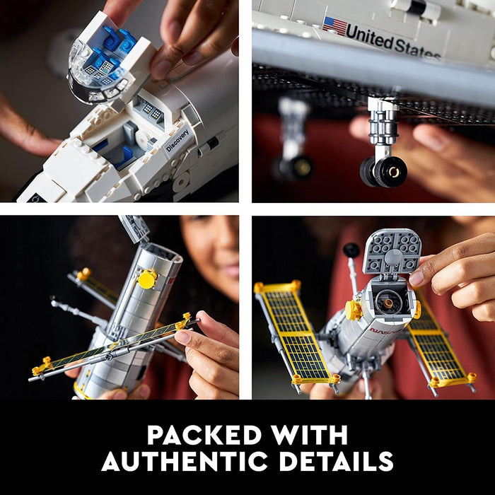 LEGO Icons NASA-Spaceshuttle "Discovery" Raumschiff, Rakete, Set für Erwachsene 10283 Single