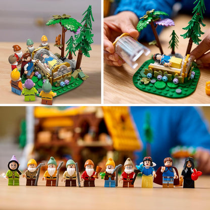 Lego Disney 43242 - Biancaneve e il cottage dei sette nani