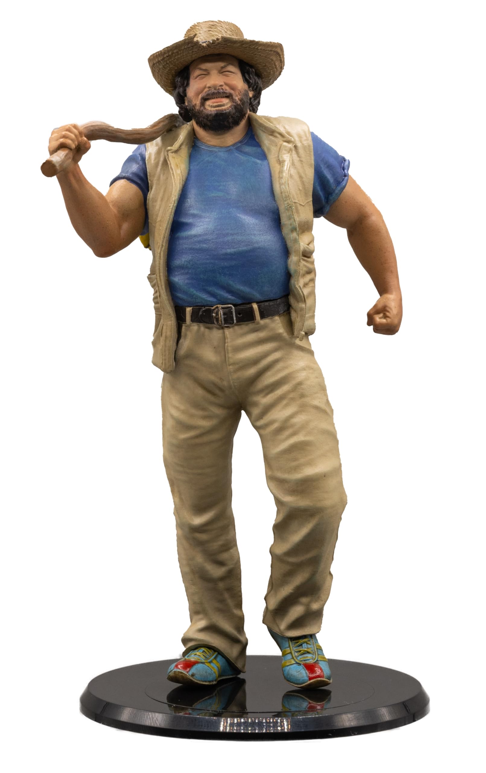 BUD SPENCER Joe - Scena Film BANANA JOE - Statua Figura da Collezione in PVC - scala 1/12 - altezza 16cm