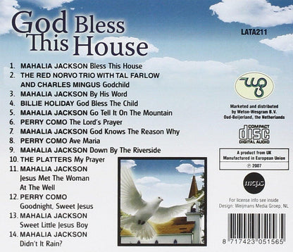 God bless this house / Mahalia Jackson - Billie Holiday - The Platters - Perry Como / CD Christelijk - Gospel - Opwekking - Praise - Worship