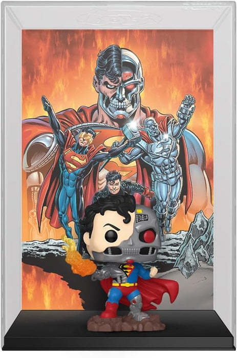 Funko POP! Comic Cover: DC - Cyborg Superman - DC Comics - Collectable Vinyl Figure - Gift Idea - Official Merchandise - Toys for Kids & Adults - Movies Fans - Model Figure for Collectors and Display