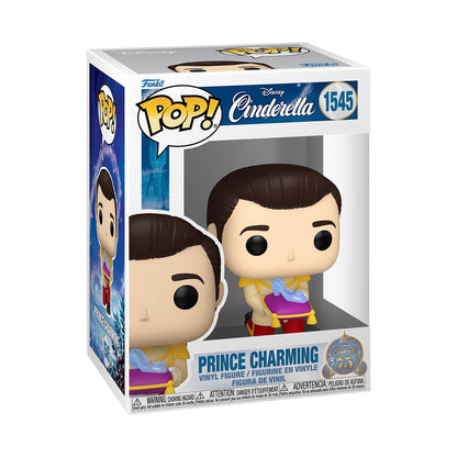 Funko Pop! Disney: Cinderellas 75th - Prince Charming - Collectable Vinyl Figure - Gift Idea - Official Merchandise - Toys for Kids & Adults - Movies Fans - Model Figure for Collectors and Display