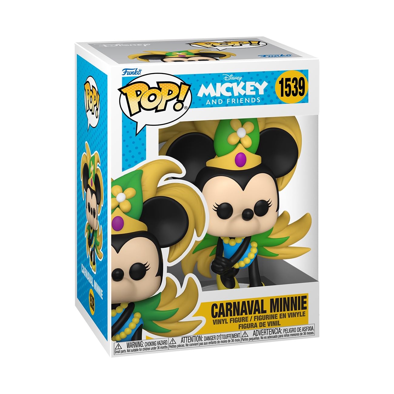 Funko Pop! Disney: MAtW - Carnaval Minnie Mouse - Collectable Vinyl Figure - Gift Idea - Official Merchandise - Toys for Kids & Adults - Movies Fans - Model Figure for Collectors and Display