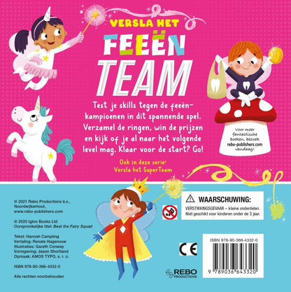 Versla het feeënteam: Heb jij de skills om de beste te worden? (Versla het ... team