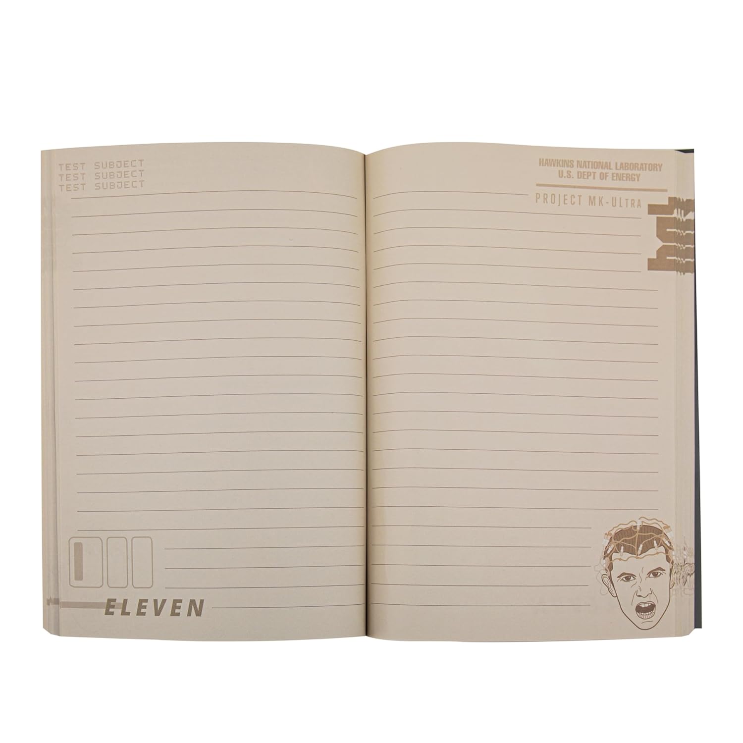 Stranger Things Notizbuch Eleven